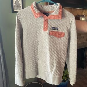 Patagonia organic cotton quilt snap-T pullover